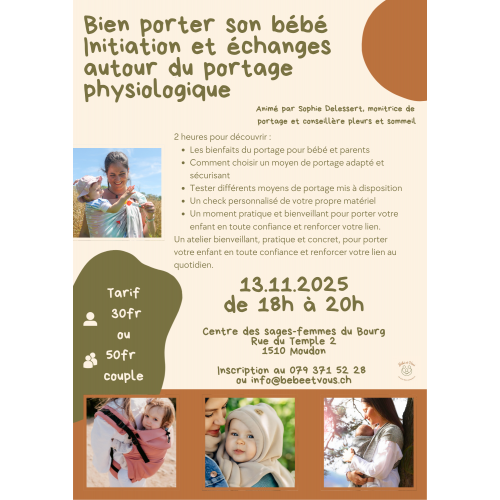 Soirée d’initiation au portage