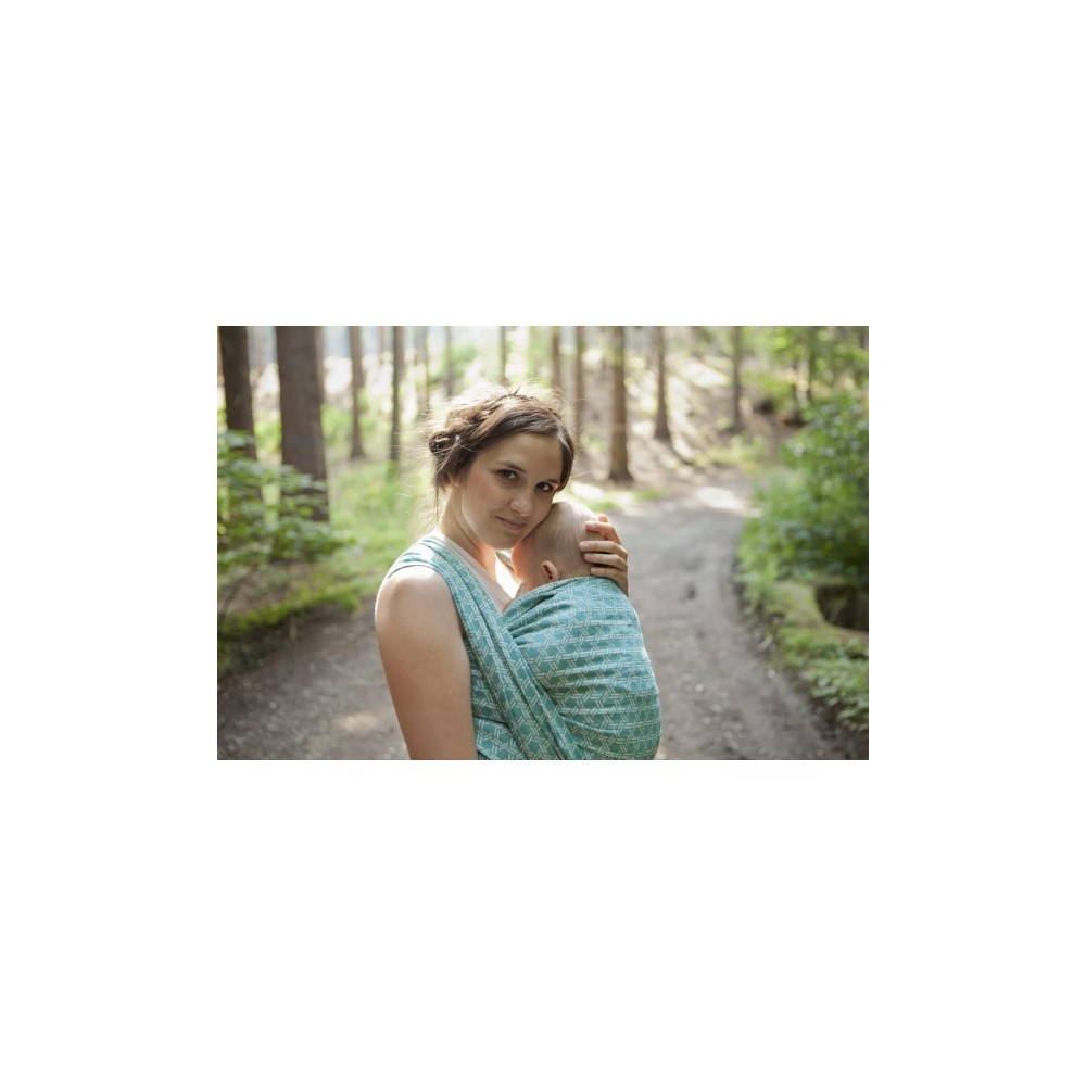 Baby sling. "YARO BASKET EMERALD