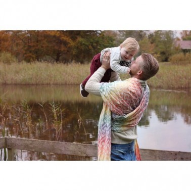 Carrying sling "Yaro La Vita Autumn Rainbow