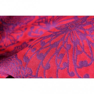 Tragetuch "Yaro Chrys Contra Purple Red Modal"