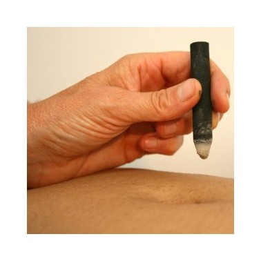 Smokeless moxa stick for healing