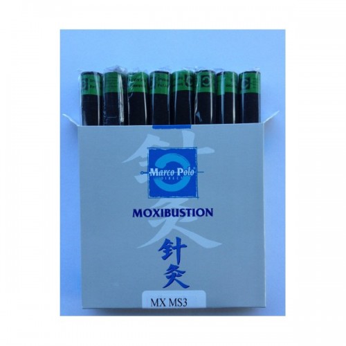 Rauchfreier Moxa-Stab zur Wundheilung