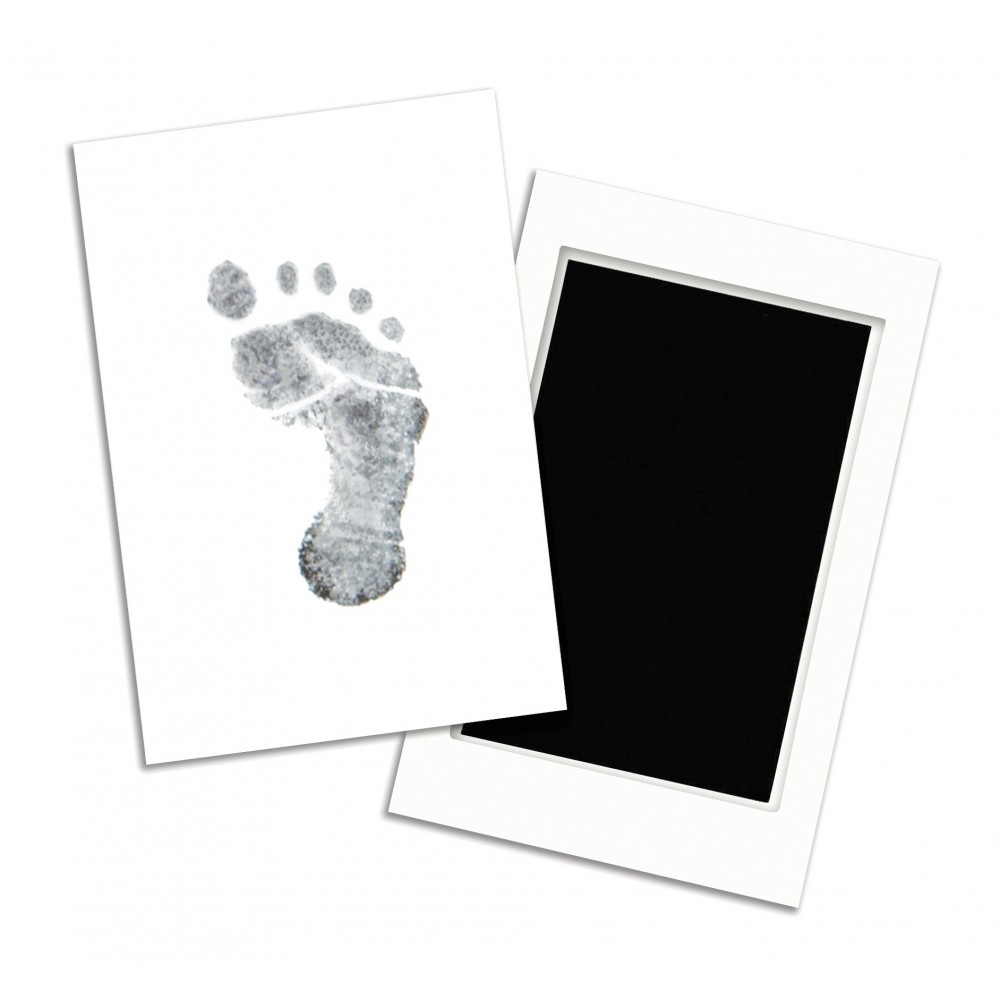 Clean Touch Tampon encreur pour empreintes de mains et de pieds de bébé –  Tampon sans encre pour les mains et les pieds de bébé – Sans danger pour  les