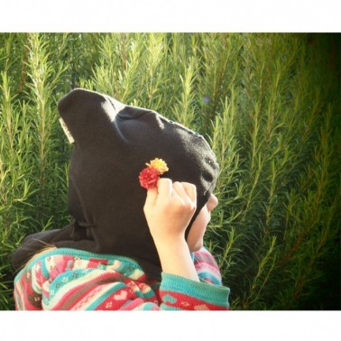 Pixie Elephant Hood Black