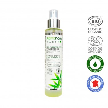 Huile vergetures fabuleuse BIO