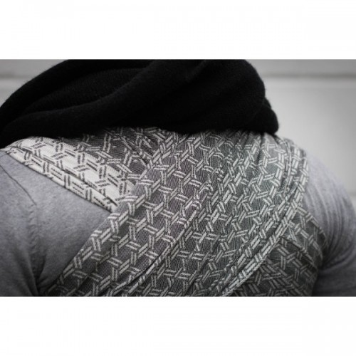 Scarf "Yaro Basket Black 4.60m