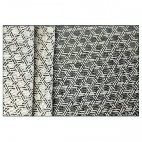 Scarf "Yaro Basket Black 4.60m