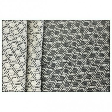 Schal "Yaro Basket Black" 4.60m