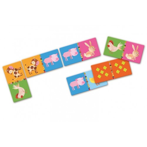 Domino der Bauernhof