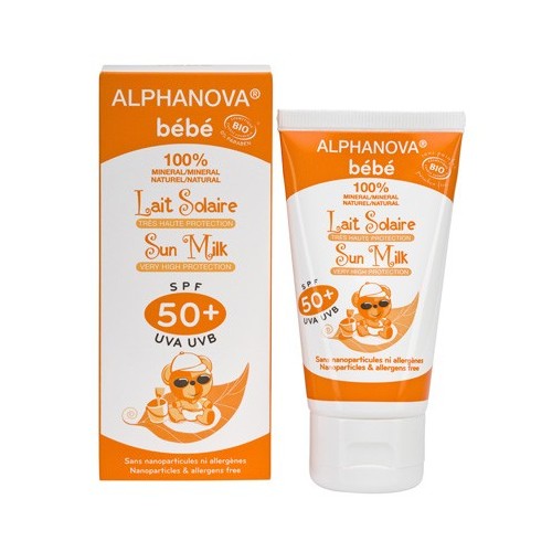 Baby sun cream 50+ "Alphanova