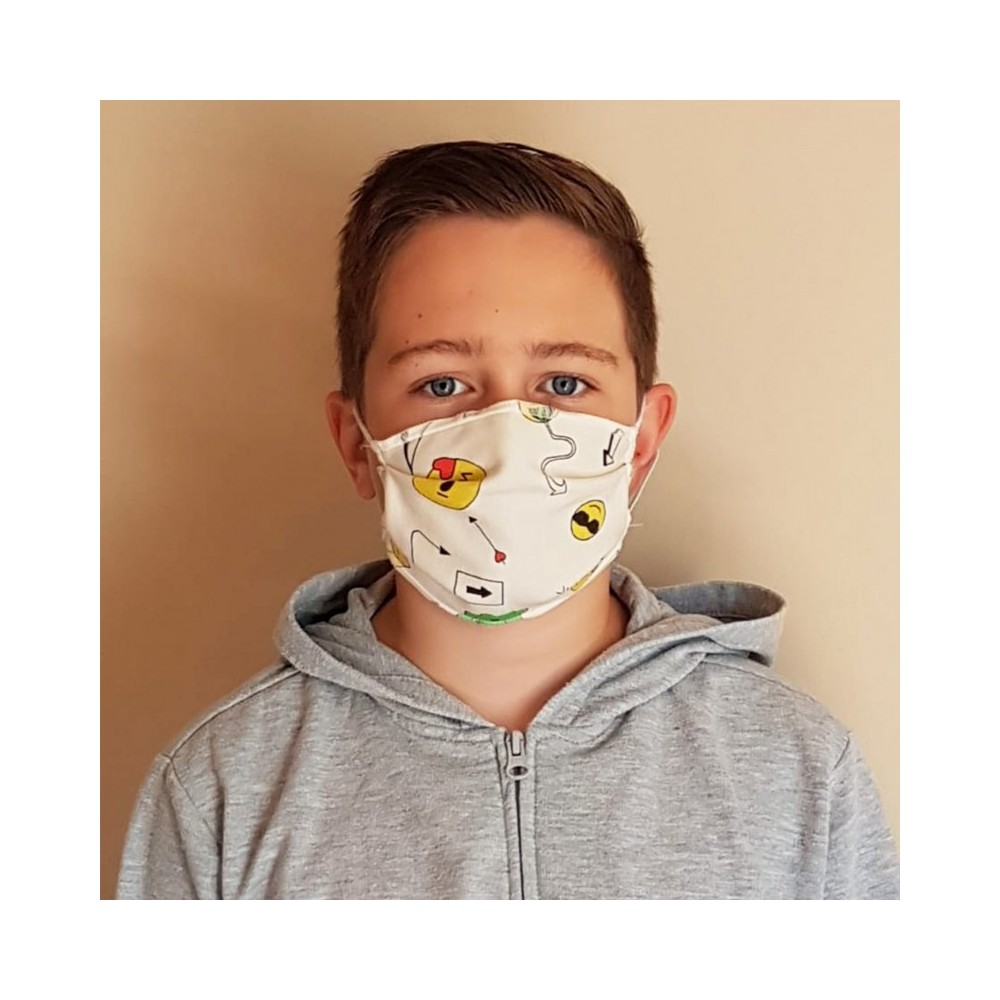 Waschbare Maske Kind 3 Stk