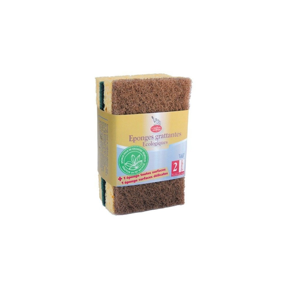 Ecological scrubbing sponges