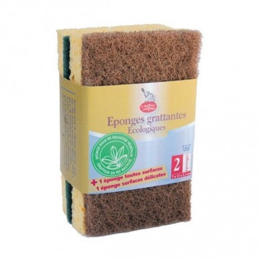 Ecological scrubbing sponges