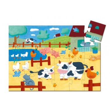 Cows on the farm puzzle