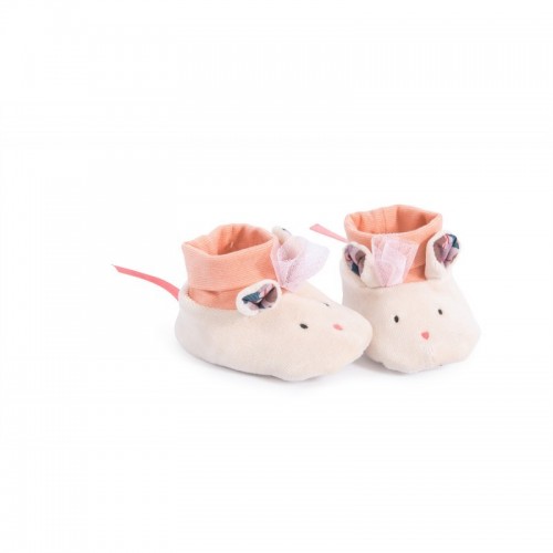 Mouse Slippers 0-6 months