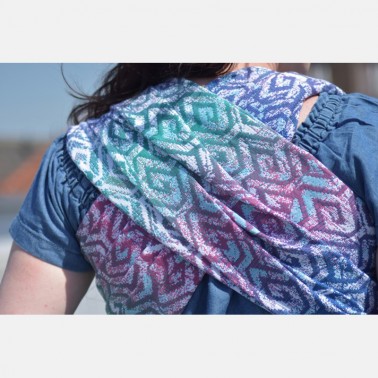 Yaro Xi Ultra Anemone Rainbow Scarf 4.60m