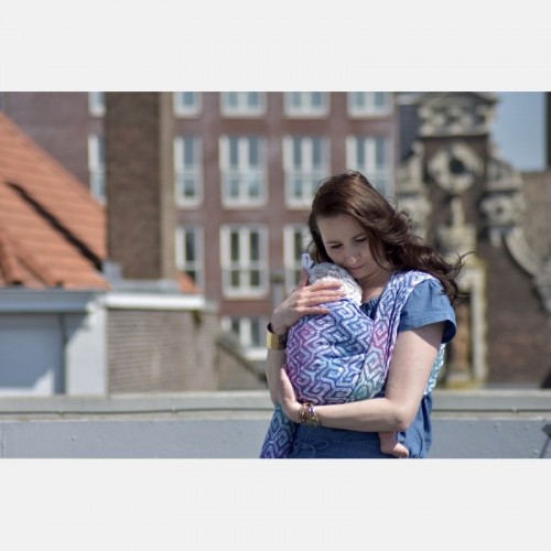 Yaro Xi Ultra Anemone Rainbow" Schal 4.60m