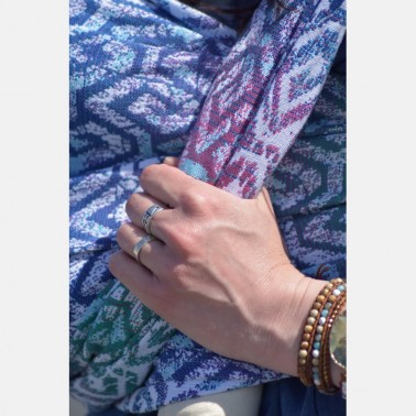 Yaro Xi Ultra Anemone Rainbow Scarf 4.60m