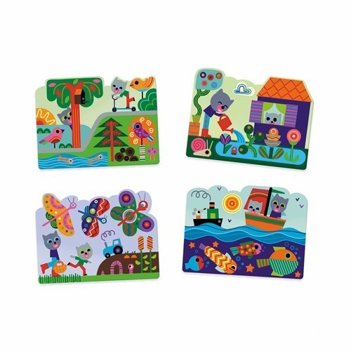 Magic garden colouring