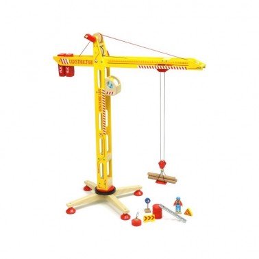 Grue en bois 80cm