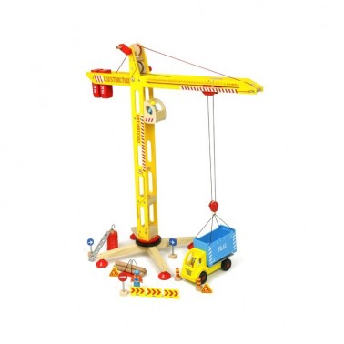 Grue en bois