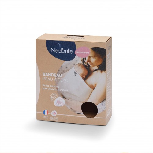 Écharpe - bandeau peau à peau