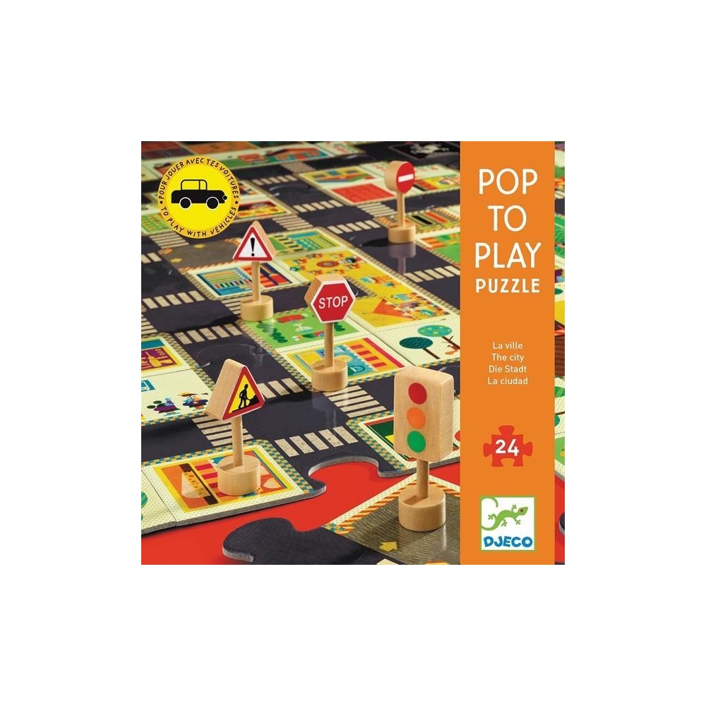 Puzzle Géant " la Ville" 24pcs