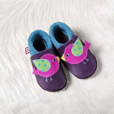 Pantofole in pelle "Pololo