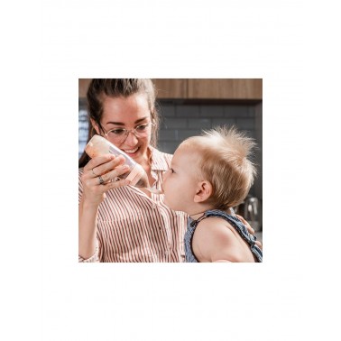 Biberon - cucchiaio rosa