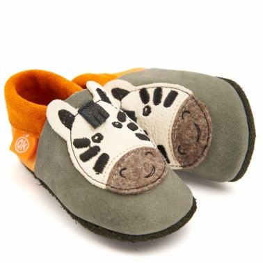 Chaussons Zèbre