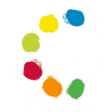 Peinture à doigts  (6 couleurs)