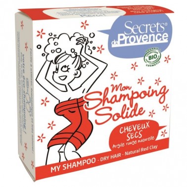 Solid shampoo for dry hair