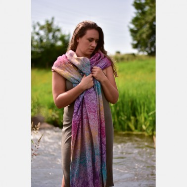 Sling "Yaro Ava Trinity Sienna Rainbow Linen