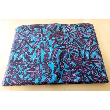 Blue/purple African Wax loincloth
