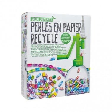 Set Perlen aus Recyclingpapier