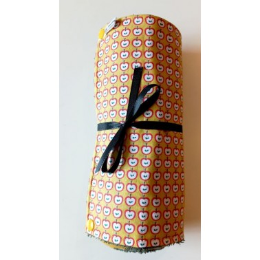 Yellow washable paper towel