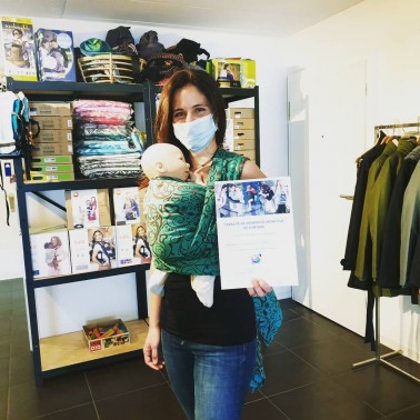 Laboratorio di babywearing