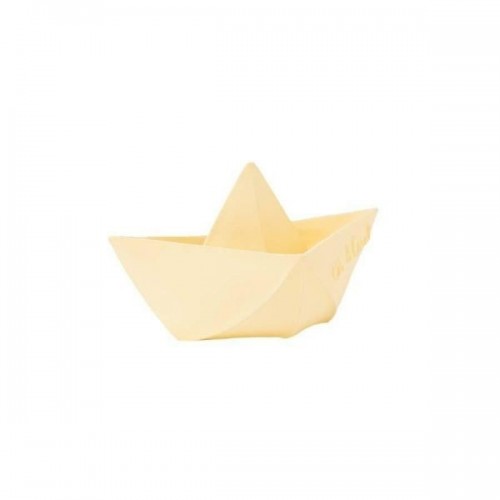 Pastellfarbenes Origami-Schiff