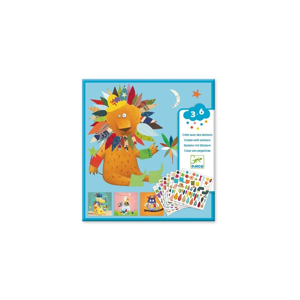 Créer avec des stickers