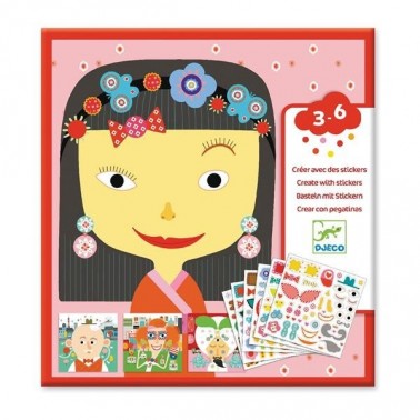 Mit Stickern gestalten