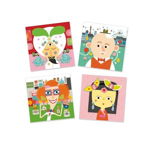 Mit Stickern gestalten