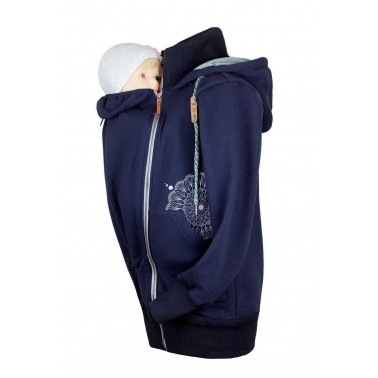 Hoodie navy blue