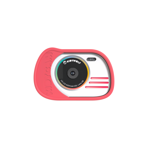 Pinkfarbene Kamera
