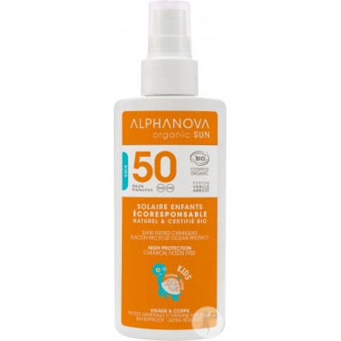 Sun cream spray 50+ for children
