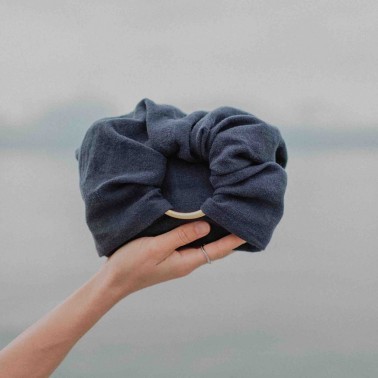 Sling 100% Leinen Marine