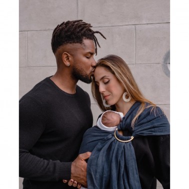 Sling 100% Linen Navy