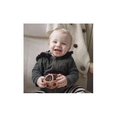 Balle de dentition brune