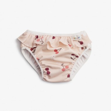 Waschbare Schwimmwindel "Kirsche