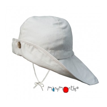 White evolving summer hats 3-12/18 months