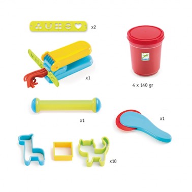 Set di argilla da modellare